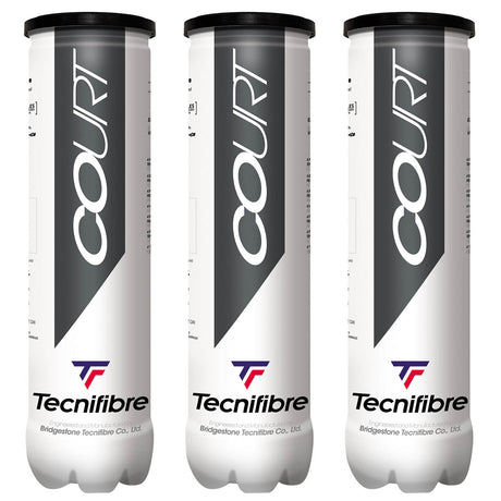 |Tecnifibre Court Tennis Balls - 1 Dozen - Ball|