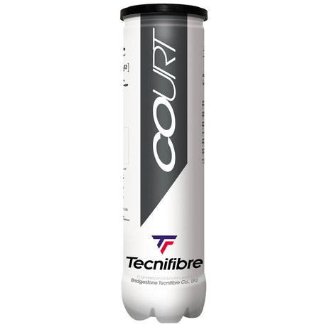 |Tecnifibre Court Tennis Balls - Tube of 4|