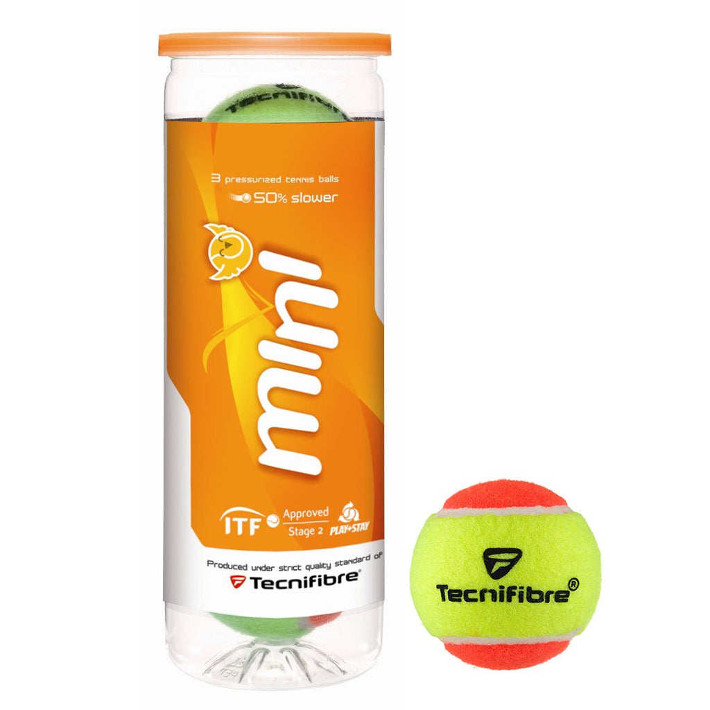 |Tecnifibre Mini Tennis Balls - Tube of 3|