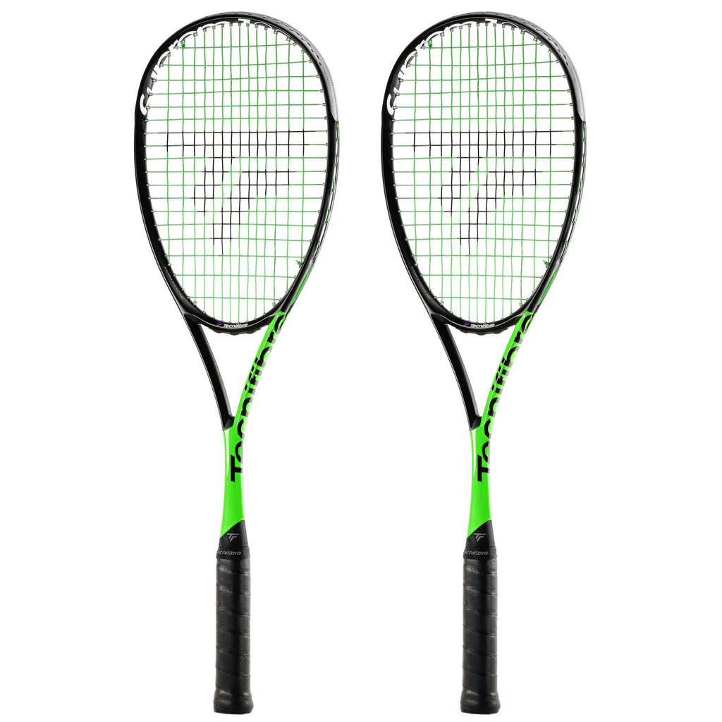 |Tecnifibre Suprem 125 CurV Squash Racket Double Pack|