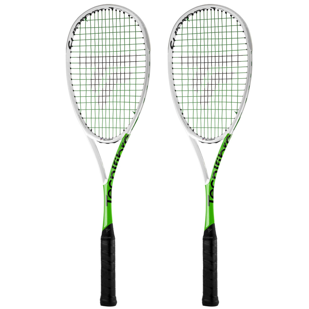 |Tecnifibre Suprem 130 CurV Squash Racket Racket Double Pack|