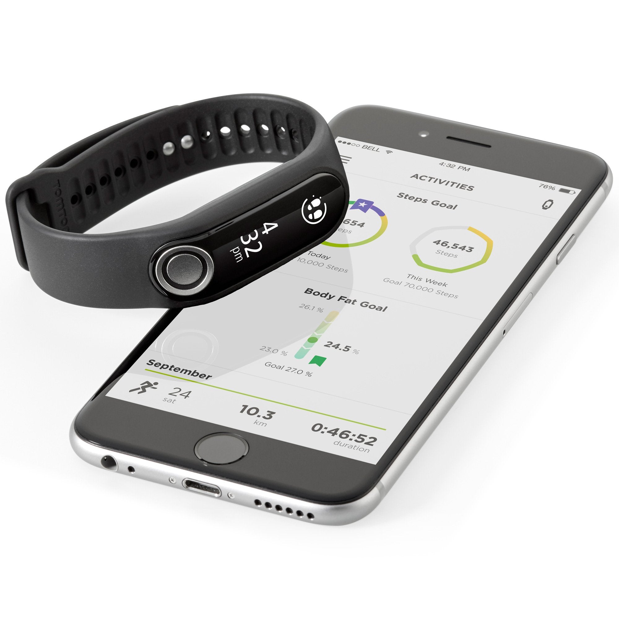 Tomtom top fitness touch