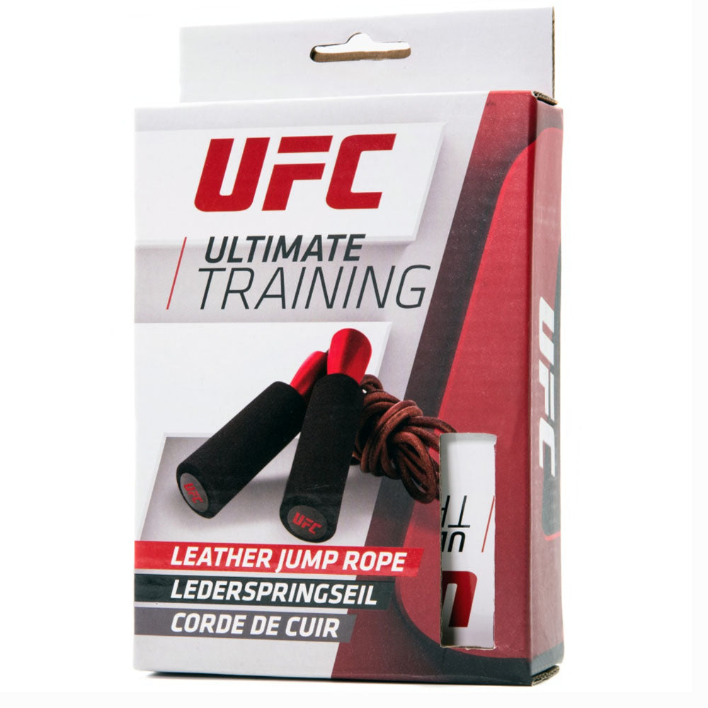 |UFC Leather Jump Rope - Box|