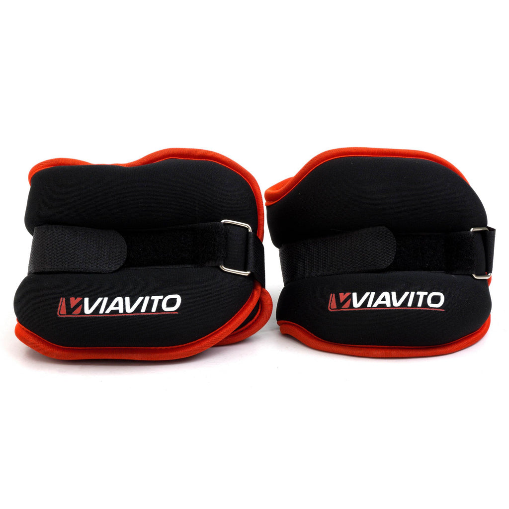 |Viavito 2 x 2kg Ankle Weights - Folded|