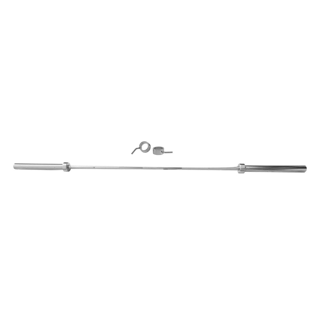 |Viavito 7ft Olympic Chrome Barbell Bar with Collars|