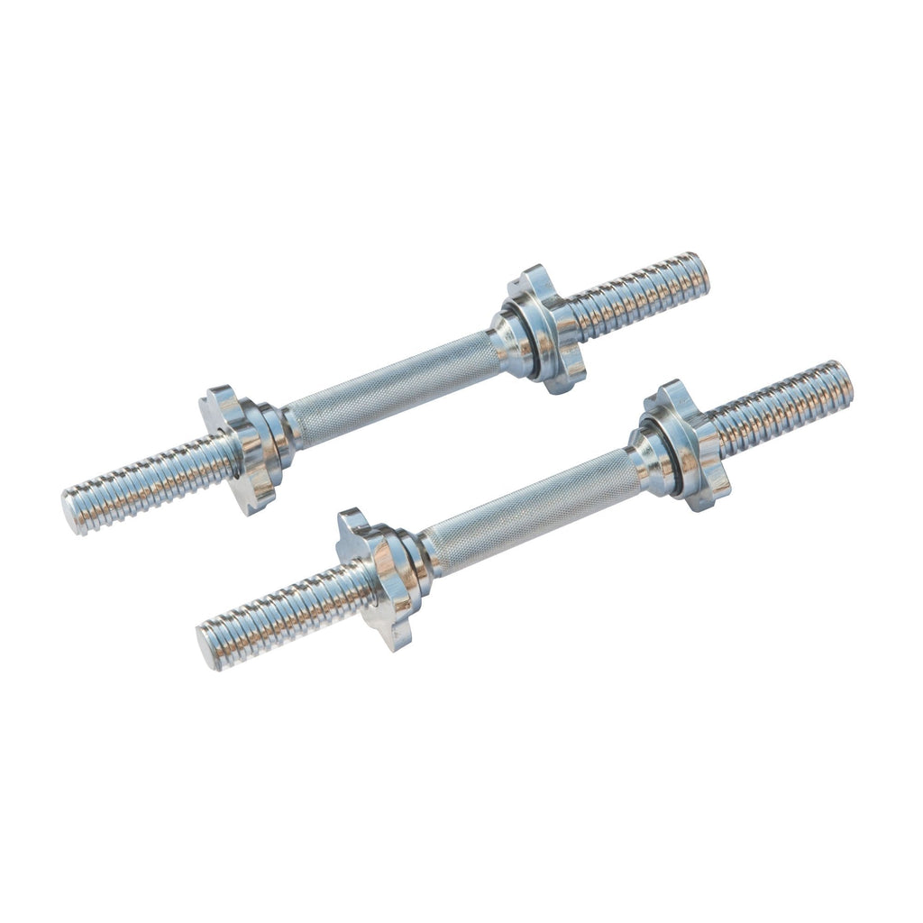 |DKN Chromed Solid Dumbbell Bars - Pair|