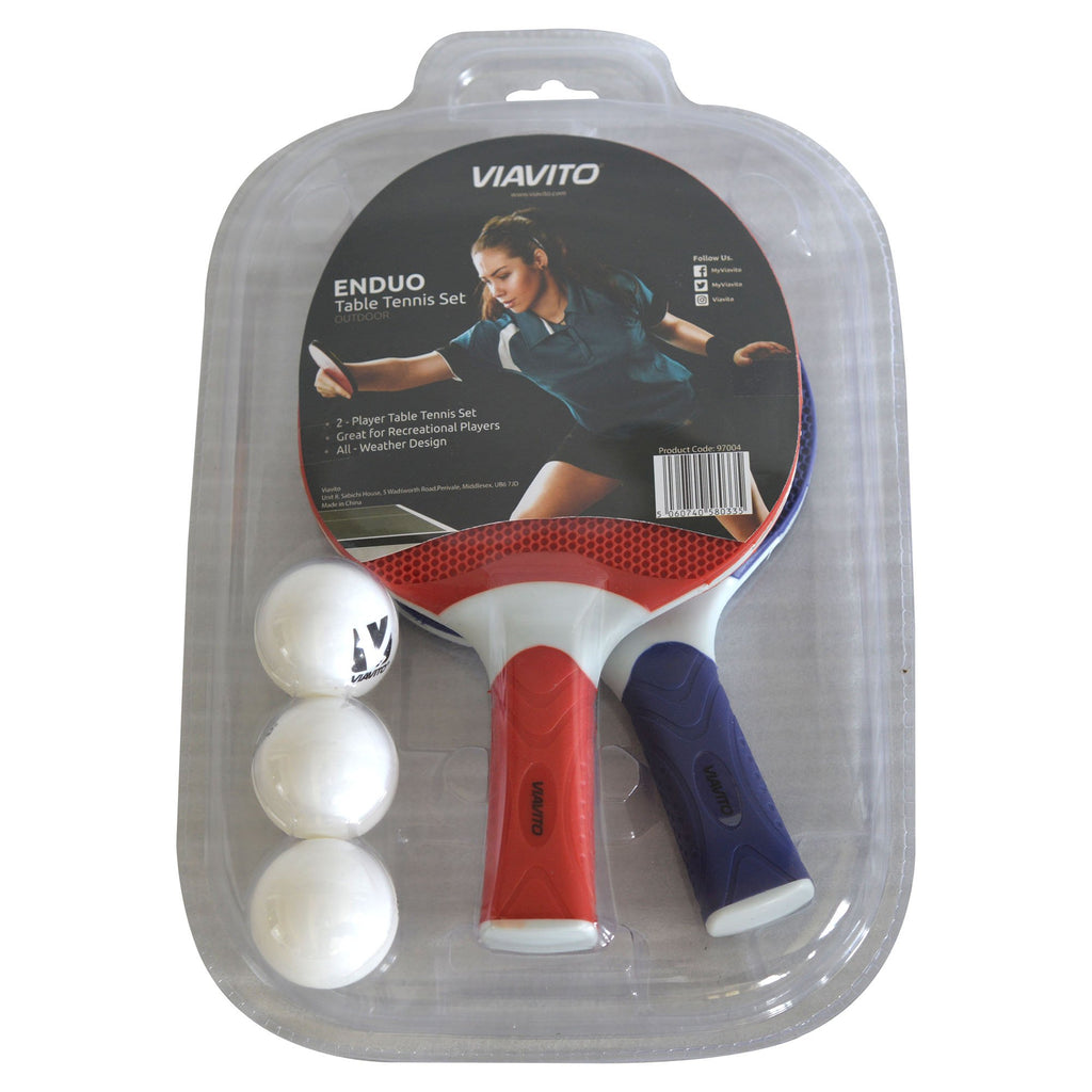 |Viavito Enduo 2 Player Table Tennis Set - Box|
