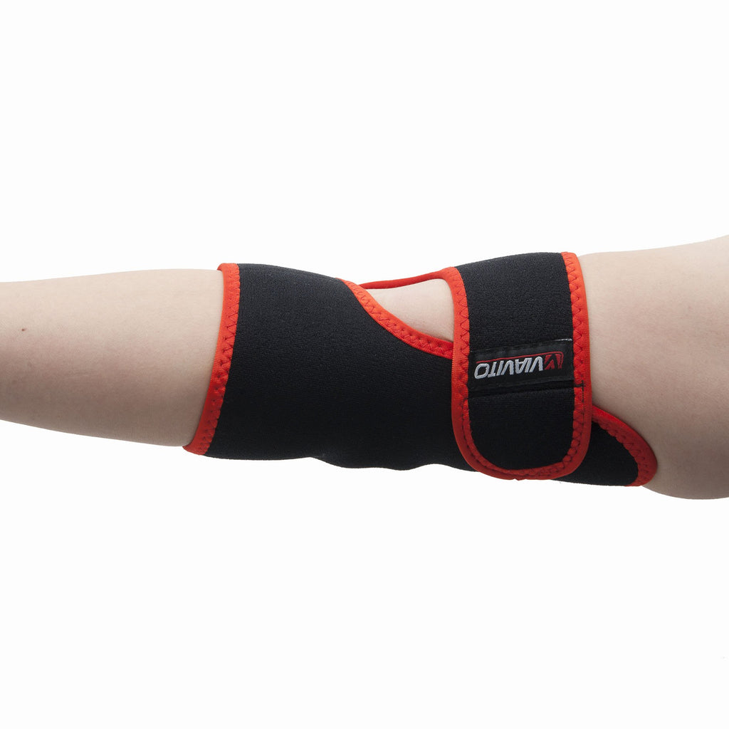 |Viavito Neoprene Elbow Support - In Use|