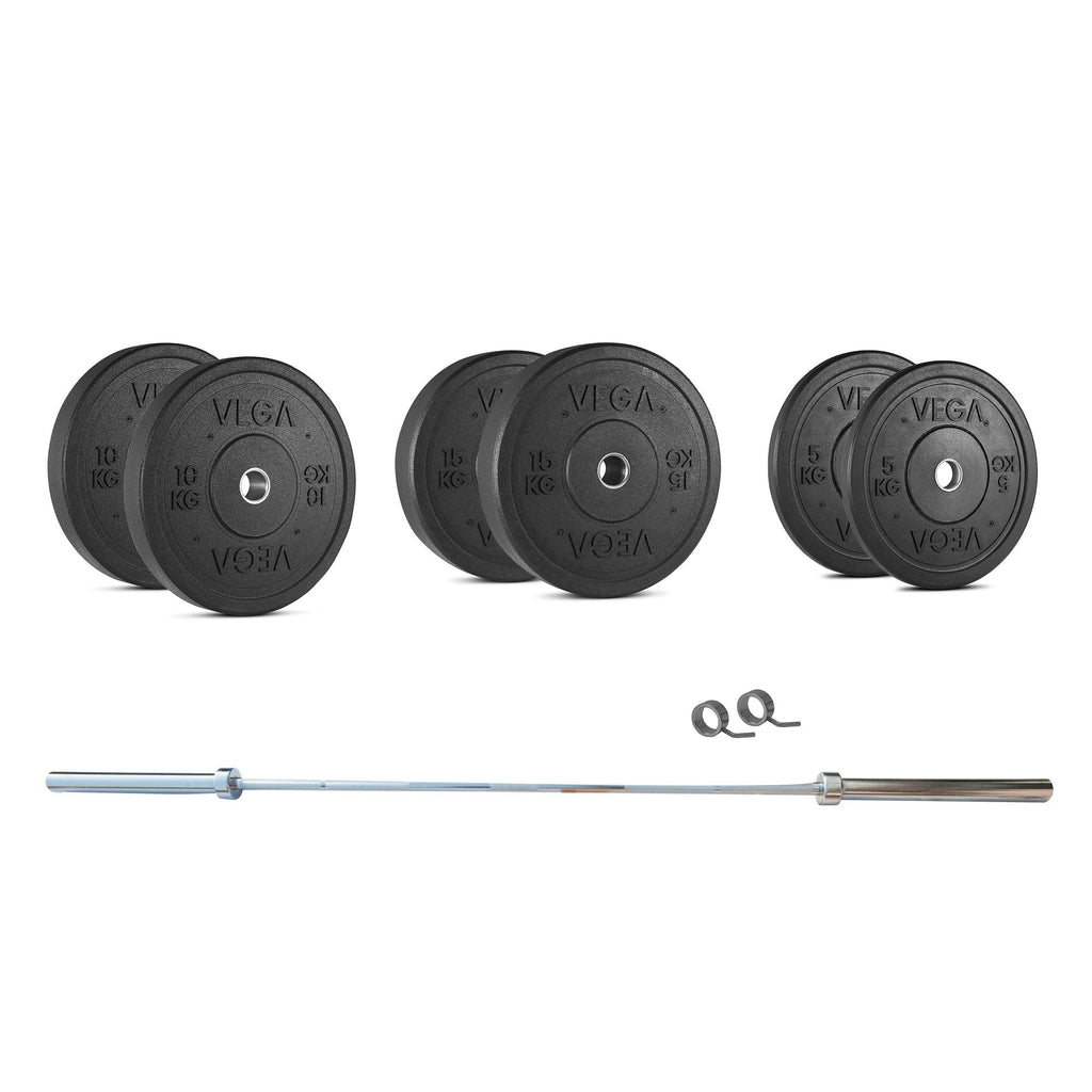 |Viavito Studio Pro 2000 Olympic Barbell Weight Bench and 70kg Weight Set|