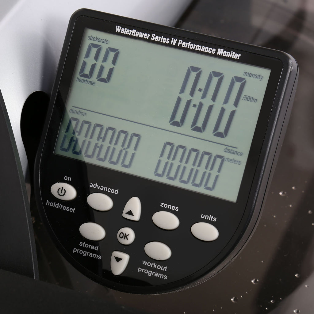 |WaterRower M1 LoRise Rowing Machine - Console|