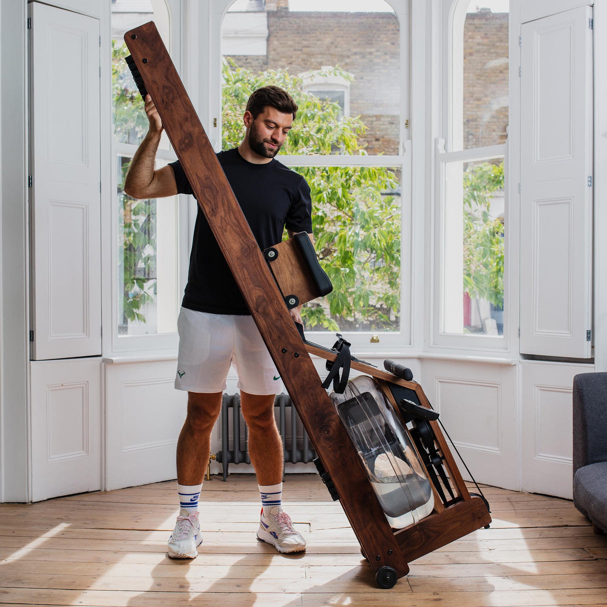 WaterRower Original Series Rowing Machine with S4 Performance Monitor