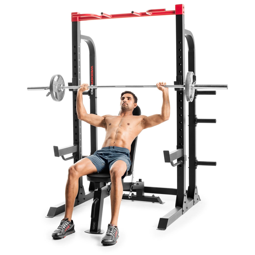 |Weider Pro 7500 Power Rack - In Use3|