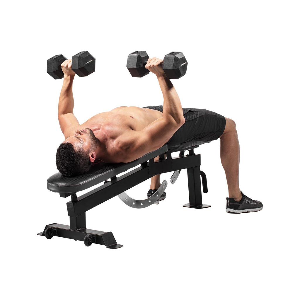|Weider Utility Bench - In  Use|