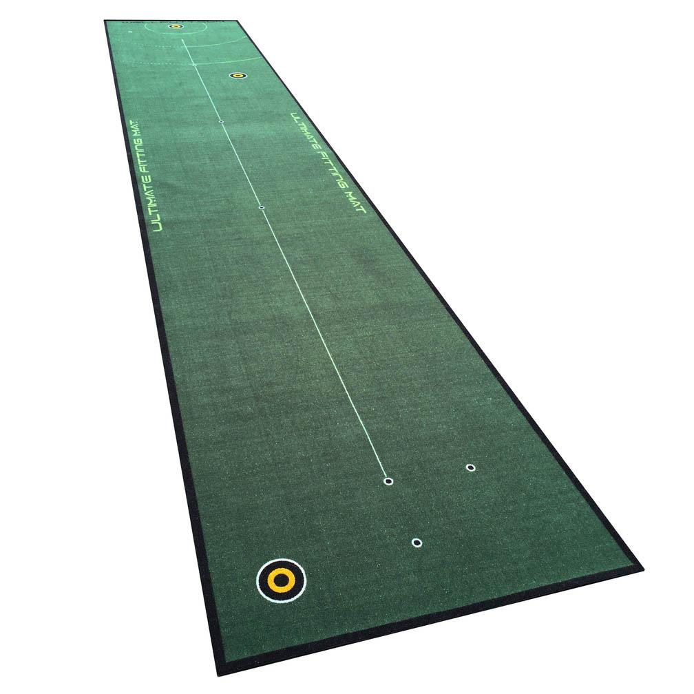 |Welling Putt 5m x 95cm Ultimate Fitting Golf Putting Mat - Angled1|