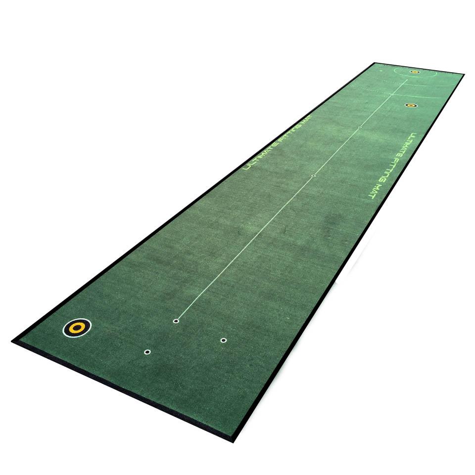 |Welling Putt 5m x 95cm Ultimate Fitting Golf Putting Mat - Angled2|