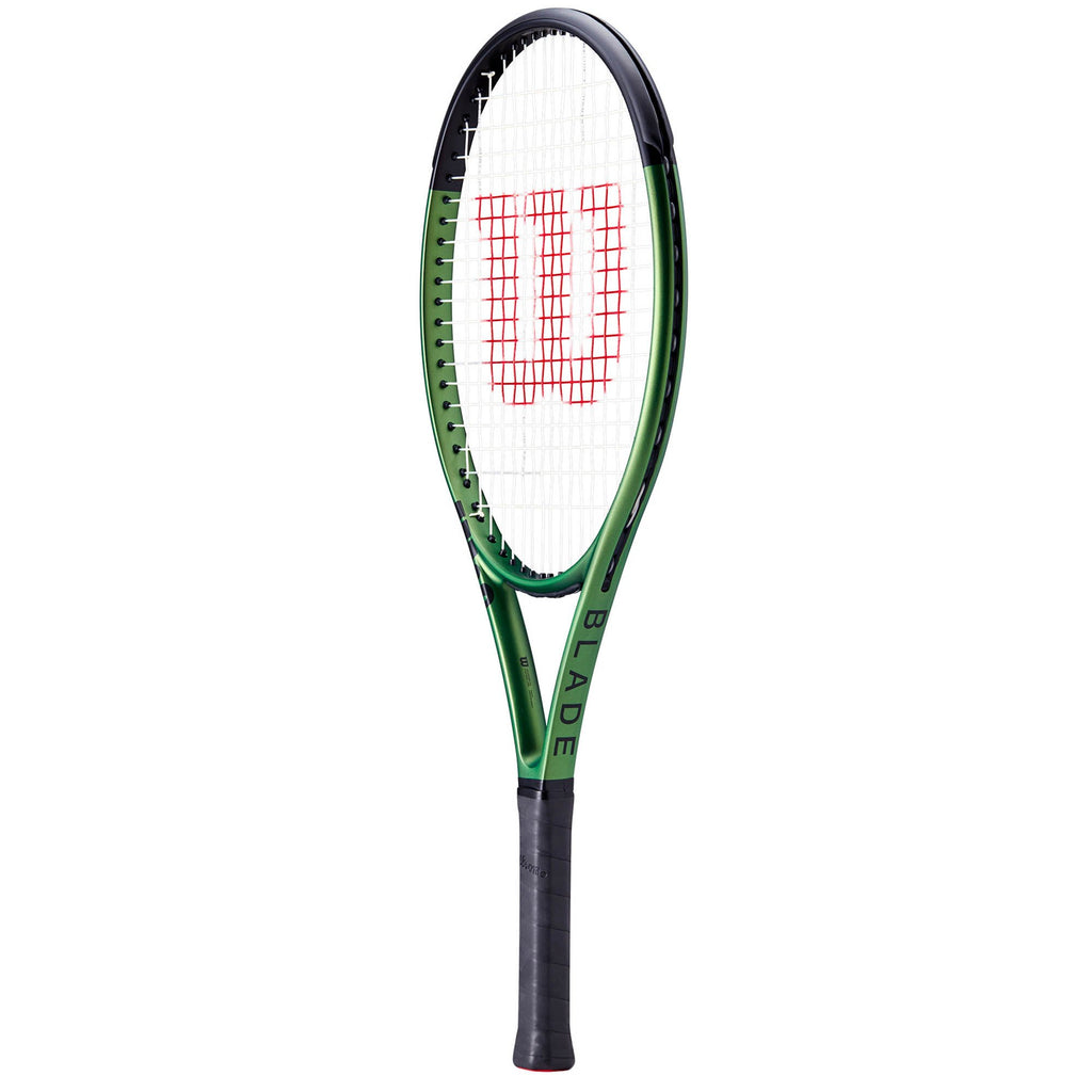 |Wilson Blade 25 v8 Junior Tennis Racket - Angle|