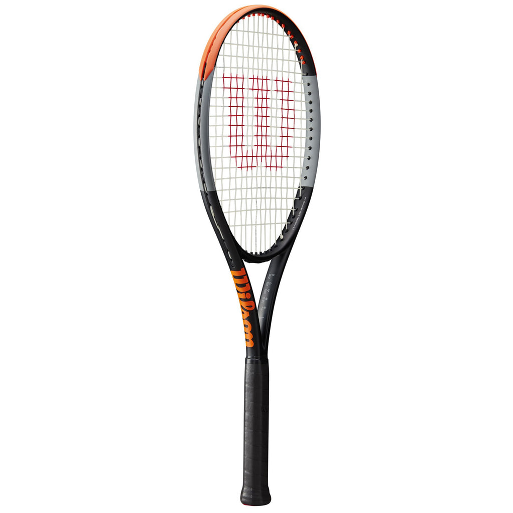 |Wilson Burn 100 v4 Tennis Racket - Angle|