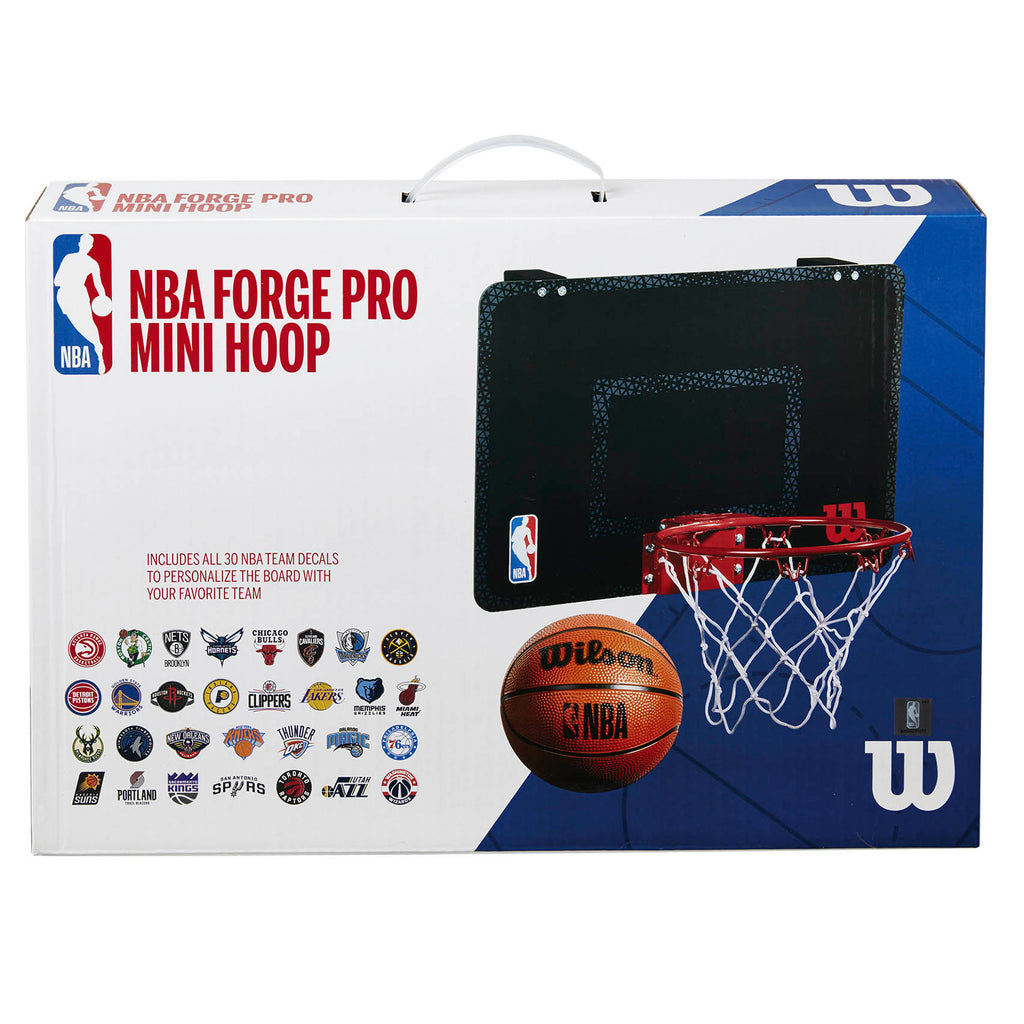 |Wilson NBA Forge Team Mini Hoop - Box|