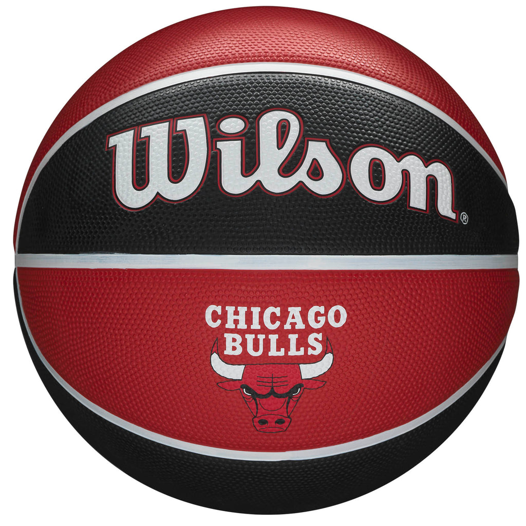 |Wilson NBA Team Tribute Chicago Bulls Basketball - Back|