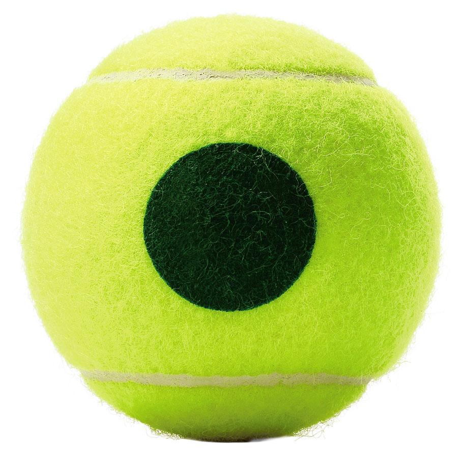 |Wilson Roland Garros Green Tennis Balls - 6 Dozen - Back|