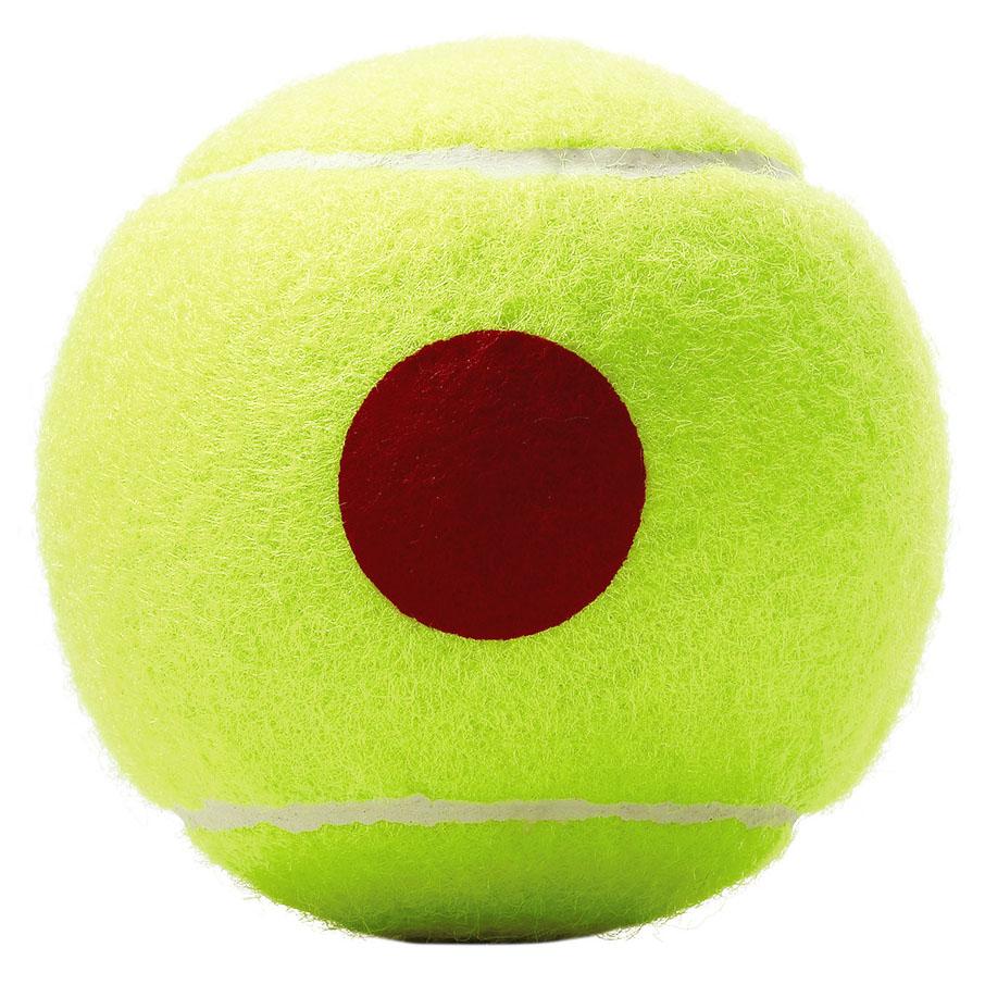 |Wilson Roland Garros Red Mini Tennis Balls - 1 Dozen - Ball Back|