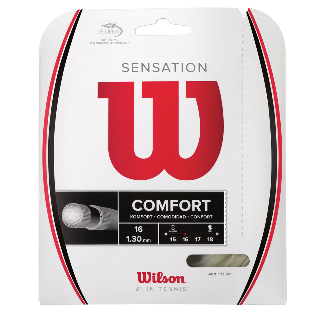 |Wilson Sensation 16 Tennis String Set|