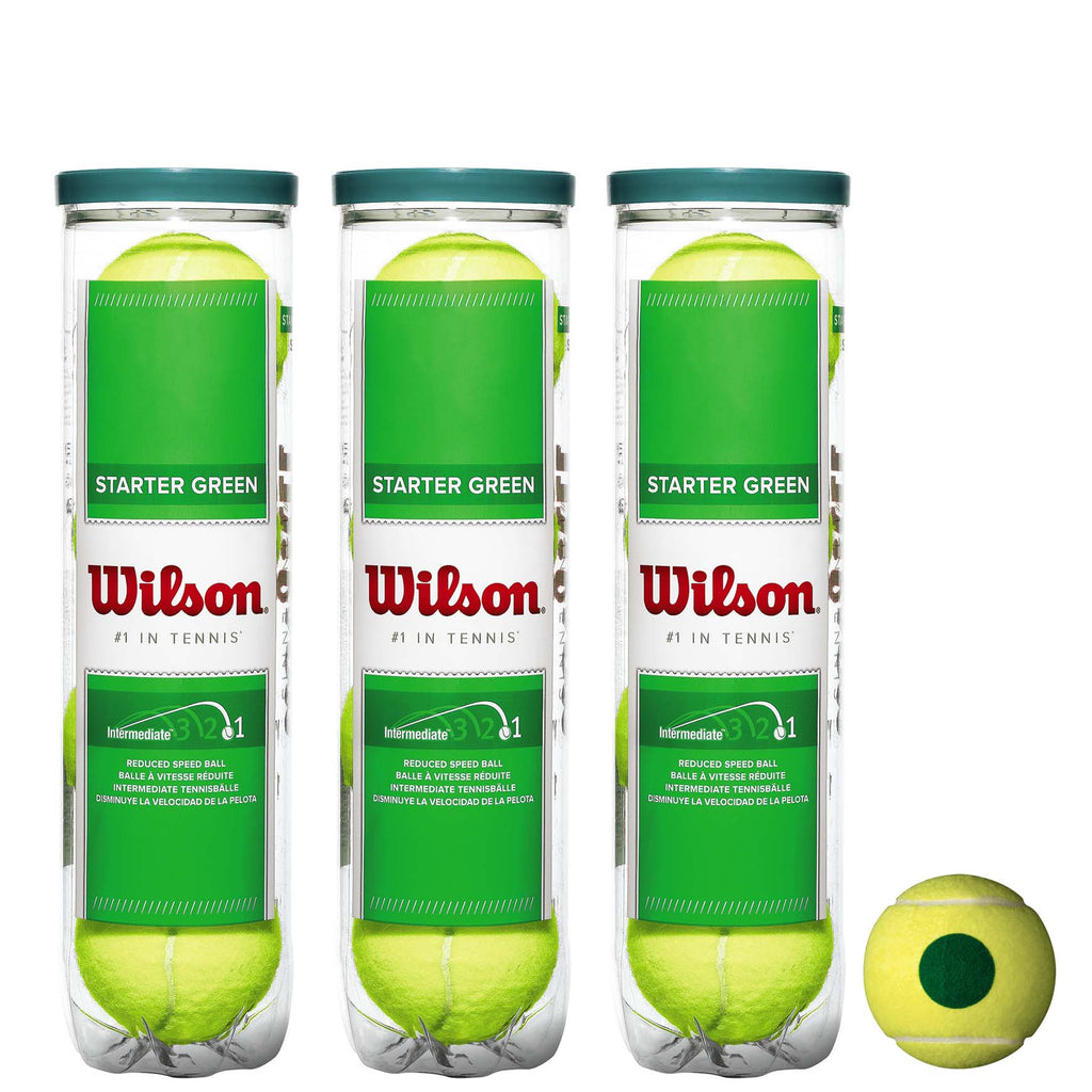 |Wilson Starter Play Green Tennis Balls - 1 Dozen Image|