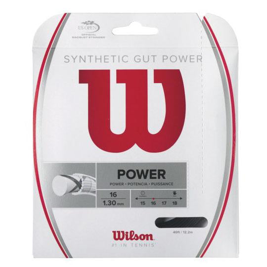 |Wilson Synthetic Gut Power 16 Tennis String Set Main Image|