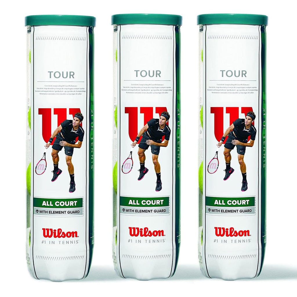 |Wilson Tour All Court Tennis Balls - 1 Dozen|