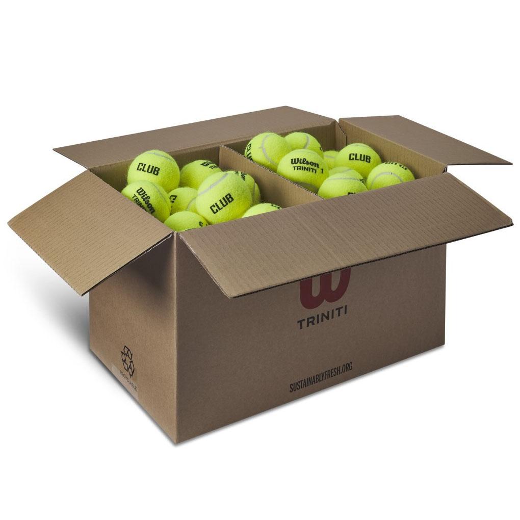 |Wilson Triniti Club Tennis Balls - Box of 72|