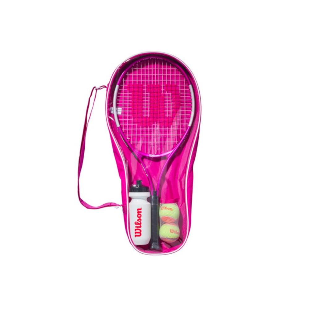 |Wilson Ultra Pink 25 Junior Tennis Starter Set - set|