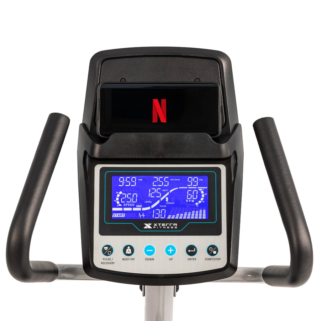|Xterra R15 Recumbent Exercise Bike - Console - Console and Mobile|