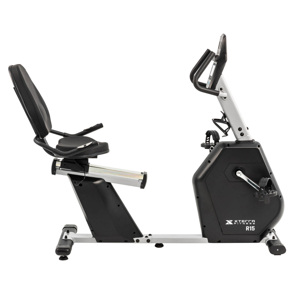 |Xterra R15 Recumbent Exercise Bike - Console - Side|