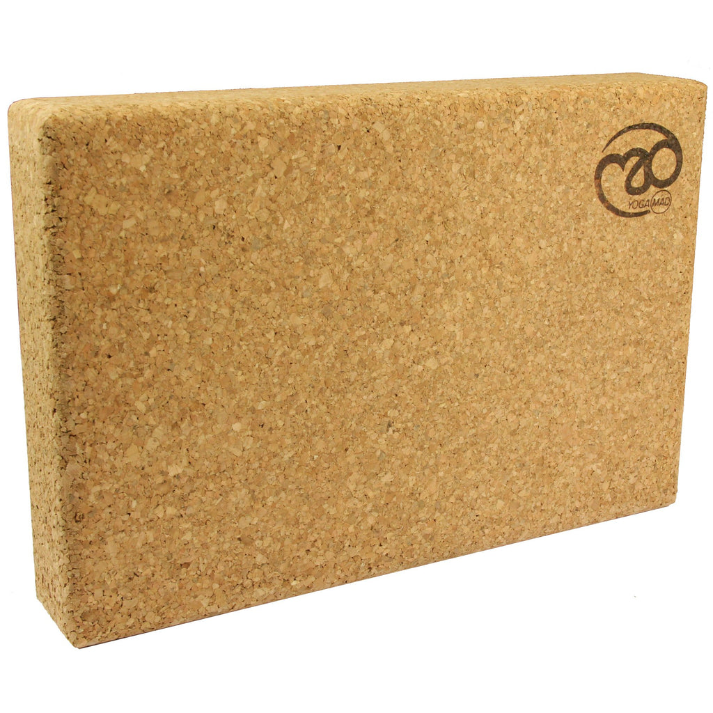 |Yoga Mad Cork Yoga Block|