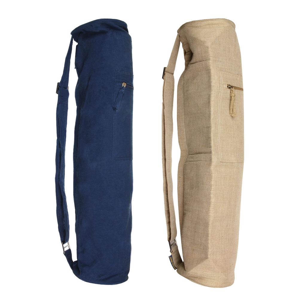 |Yoga Mad Jute Cotton Yoga Mat Bag|