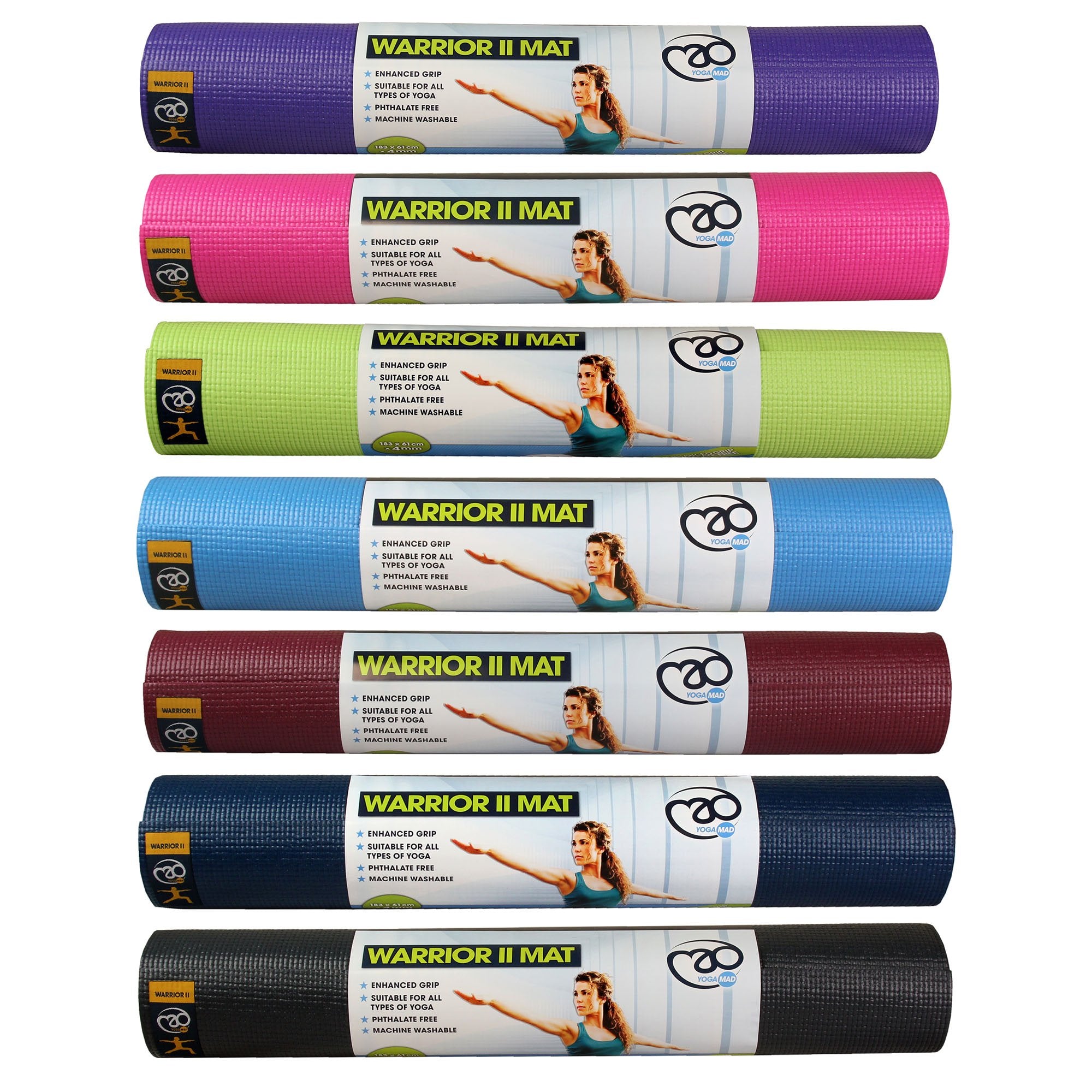 Yoga mad warrior mat hot sale