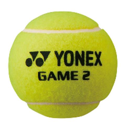|Yonex Game Tennis Balls - Tube of 4 Ball|