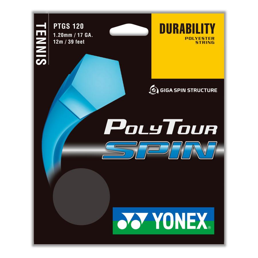 |Yonex PolyTour Spin 120 Tennis String Set|