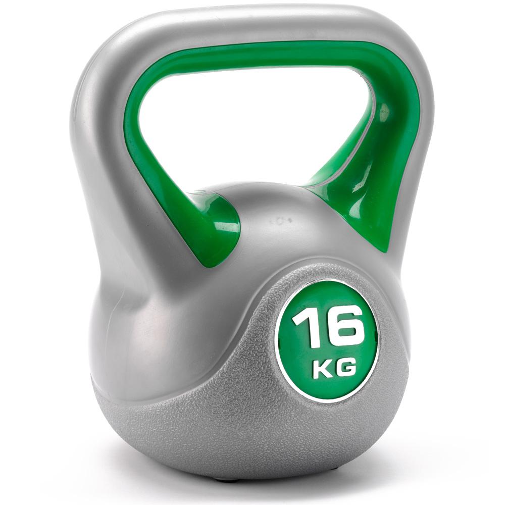 |16 kg Vinyl Kettlebell from York|