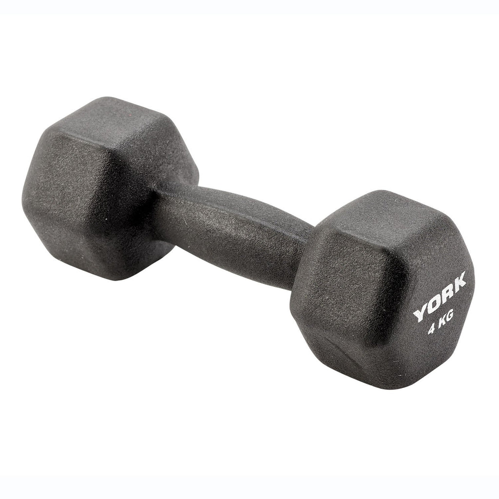 |York 4kg Neo Hex Dumbbell|