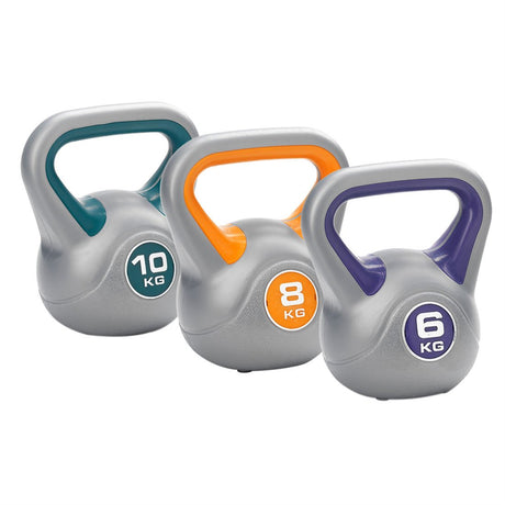|6kg 8kg 10kg vinyl kettlebell from York - Main Image|