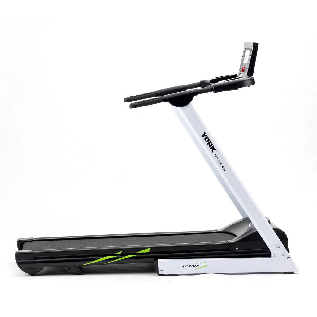 |York Active 115 Folding Treadmill - Side|